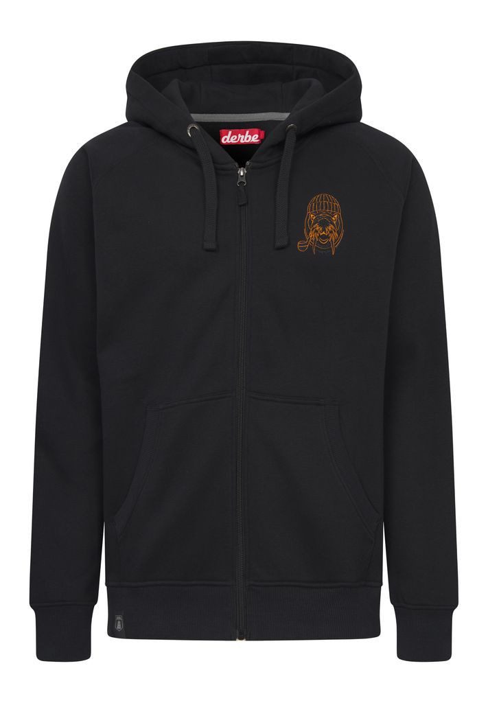Derbe Kapuzensweatshirt Walross Zip Sweatjacket (1-tlg)
