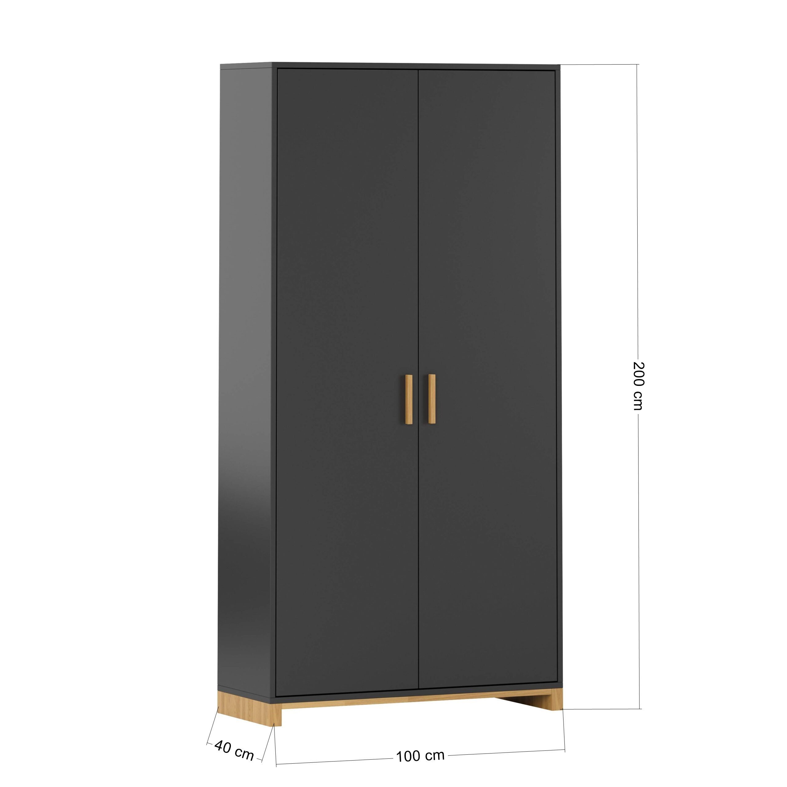 Deerhorn Aktenschrank Moderner Schrank, 2 Türen, günstig online kaufen