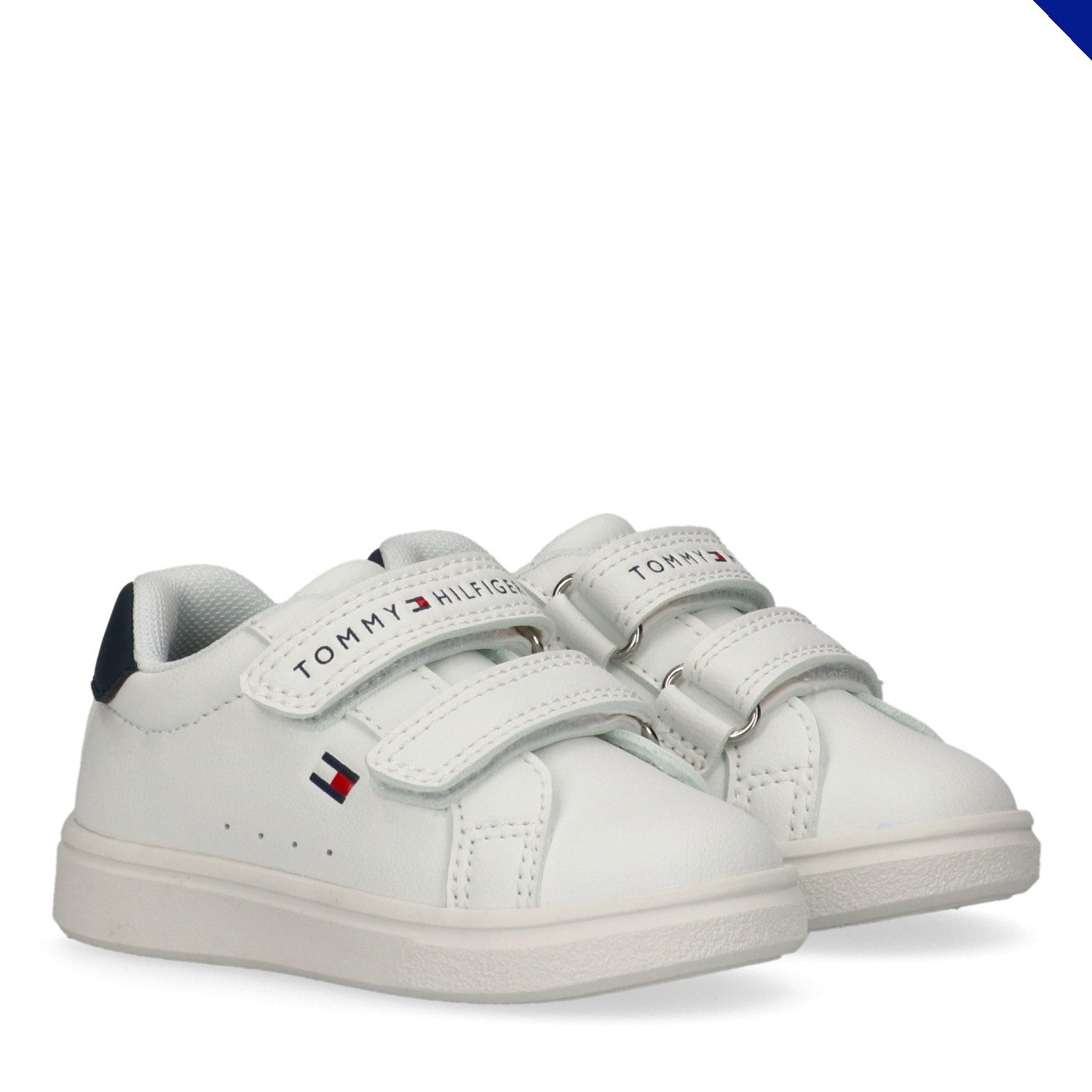 Tommy Hilfiger Sneaker Casual Sneaker, Klettschuh, Halbschuh mit Logoschriftzug