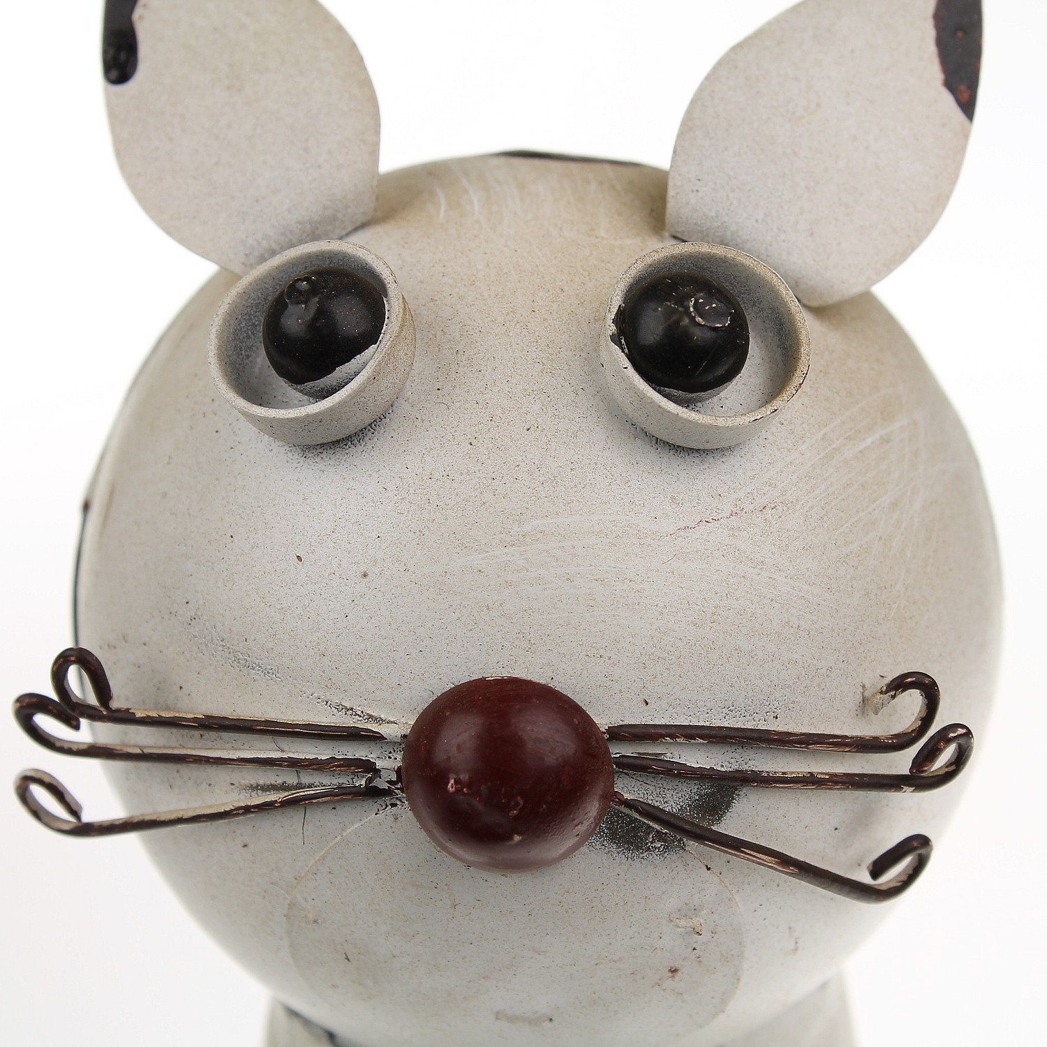 Macosa Home Dekofigur Zaunhocker Katze Metall günstig online kaufen