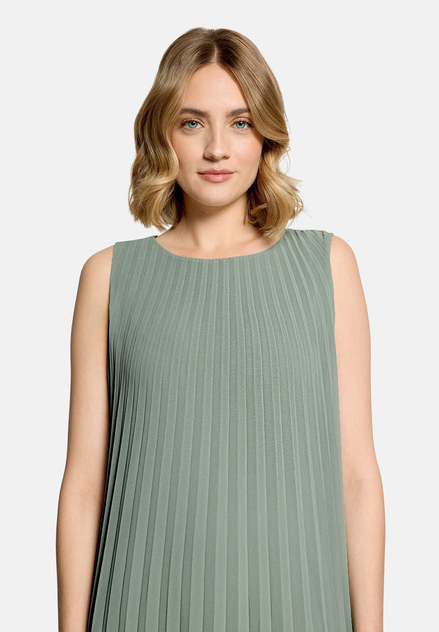 Betty&Co Maxikleid Damen mit Plissee
