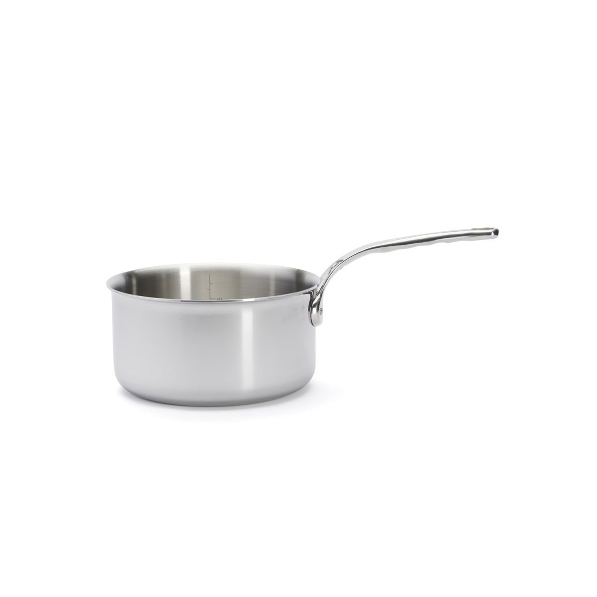 de Buyer Kasserolle Affinity, Stiel 20 cm / 3,4 L - Edelstahl-Mehrschichtmaterial