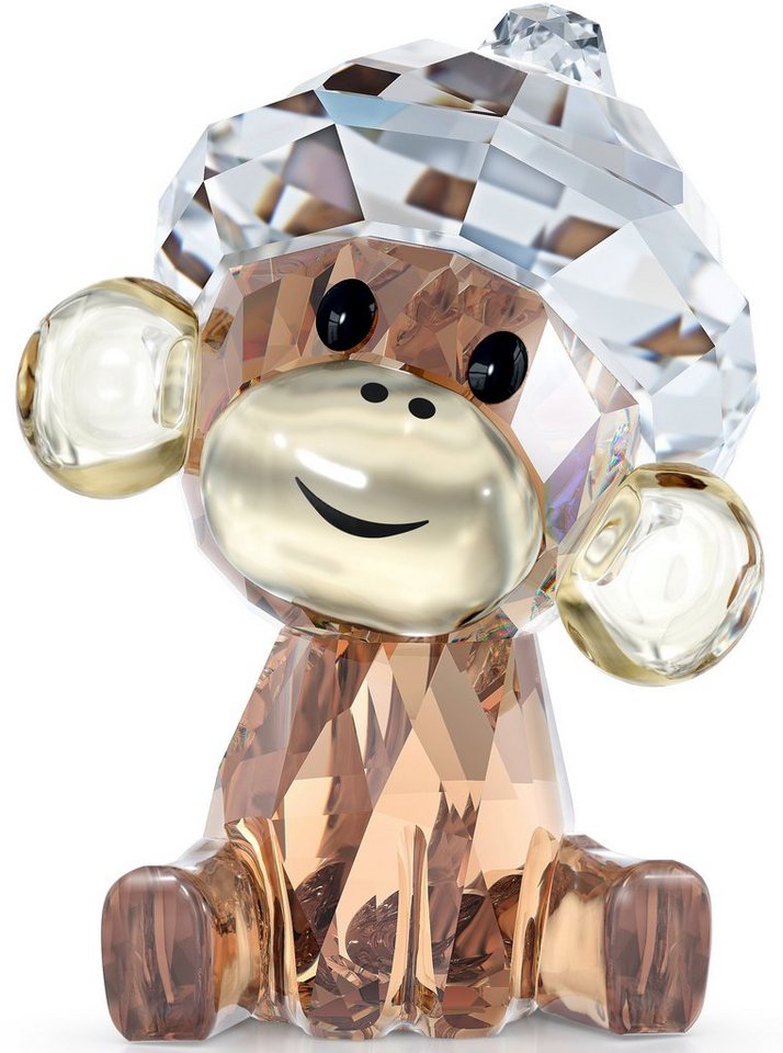 Swarovski Dekofigur Kristallfigur Baby Animals Cheeky der Affe, 5619227 (1  St), Swarovski® Kristall