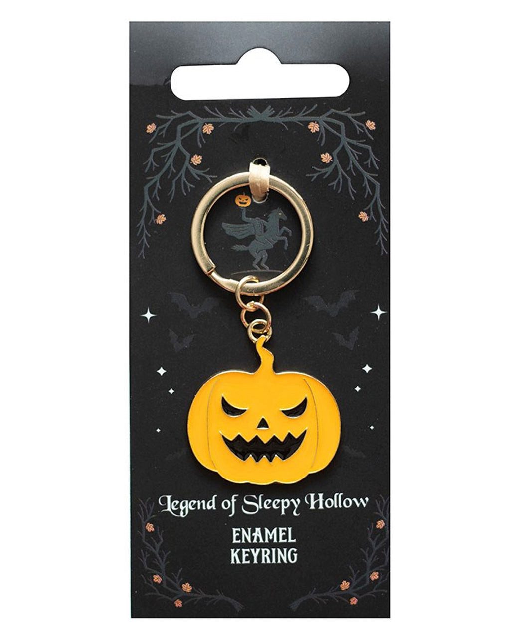 Horror-Shop Dekoobjekt Jack O Lantern Kürbis Schlüsselanhänger – Hallowee