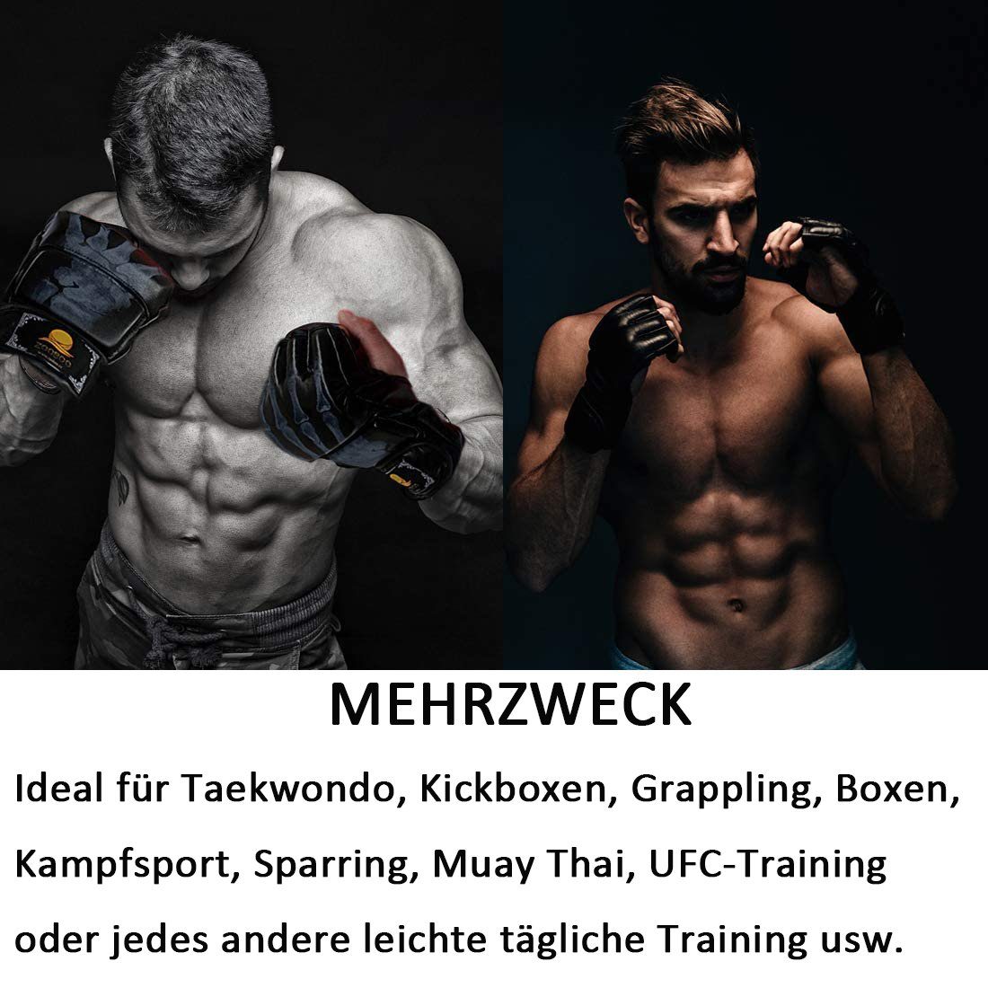 MMA – Konstruktion Training, hochwertige Boxen, Fahrradhandschuhe Handschuhe GelldG Sandsack weiß –