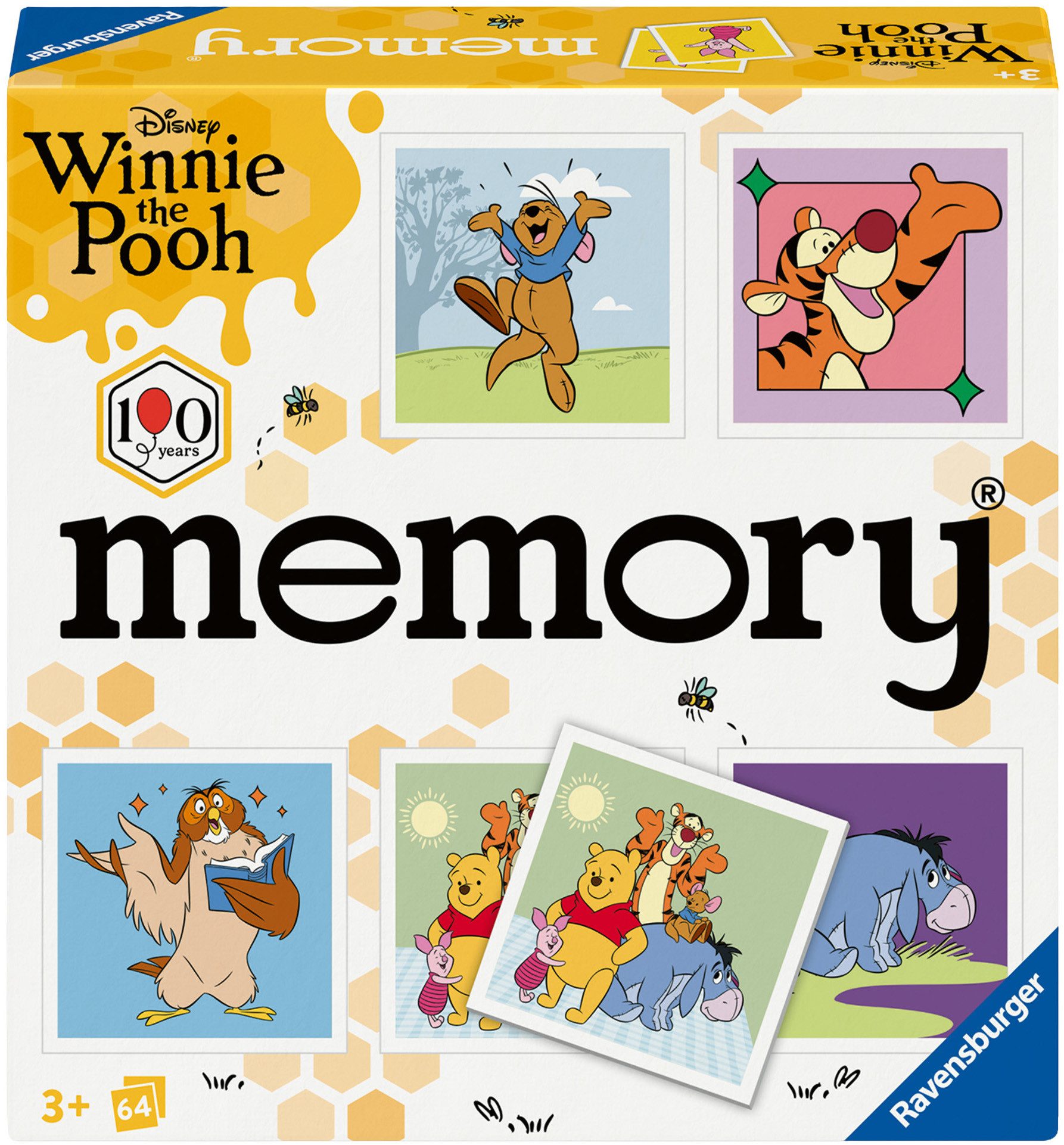 Ravensburger Spiel memory® Winnie Puuh, Gesellschaftsspiel & Brettspiel, Made in Europe