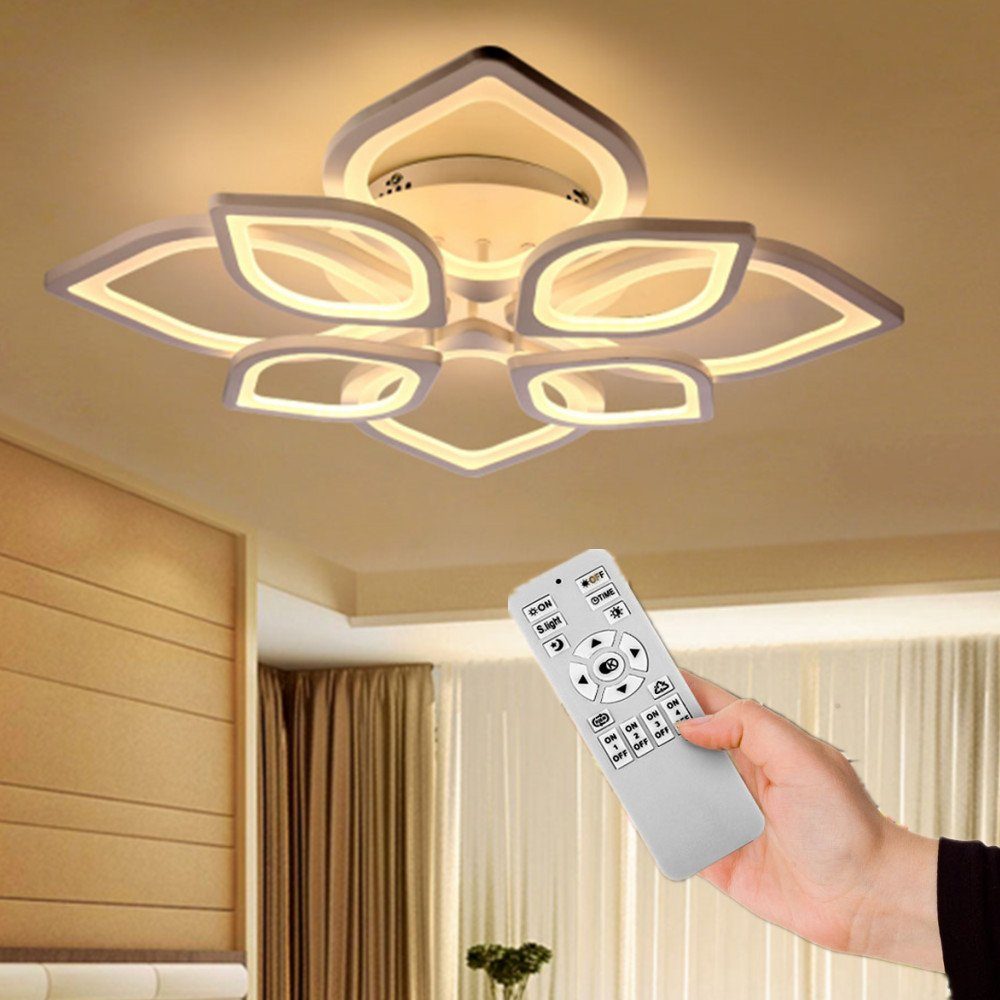 WILGOON LED Deckenleuchte 80W Dimmbar Wohnzimmer günstig online kaufen