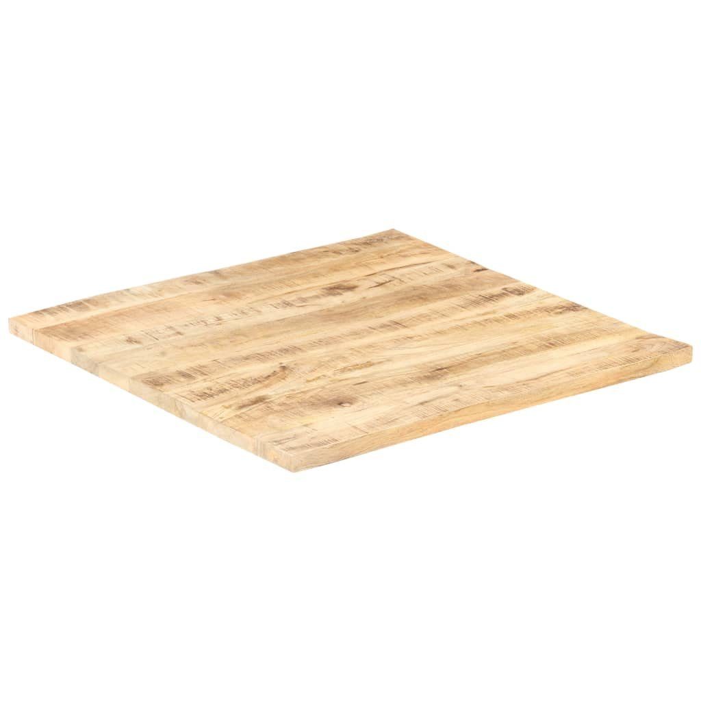 furnicato Tischplatte Massivholz St) Mango 80x80 25-27 mm cm (1