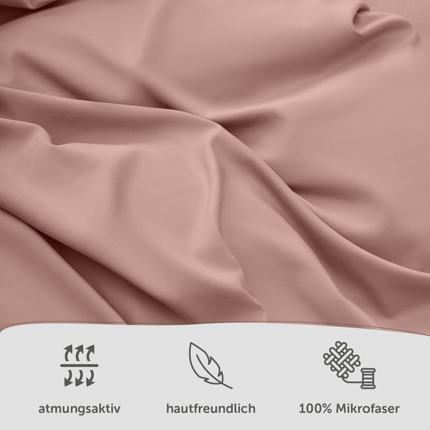 Blumtal Bettwäsche Oeko-TEX zertifizierte Mikrofaser Bettwäsche günstig online kaufen