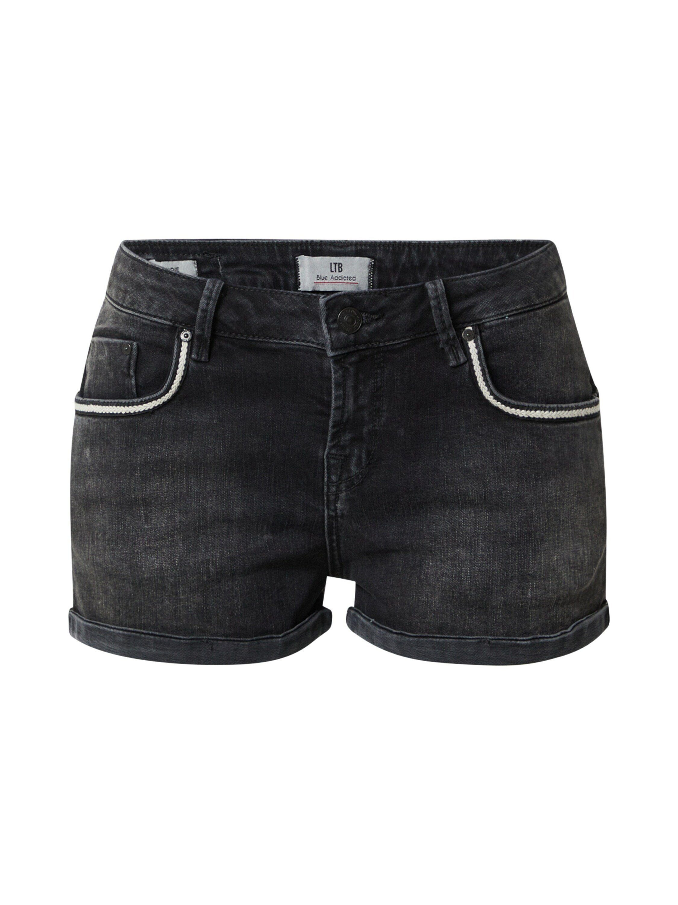 LTB Jeansshorts Judie (1-tlg) Plain/ohne Details, Weiteres Detail,  Stickerei, Patches