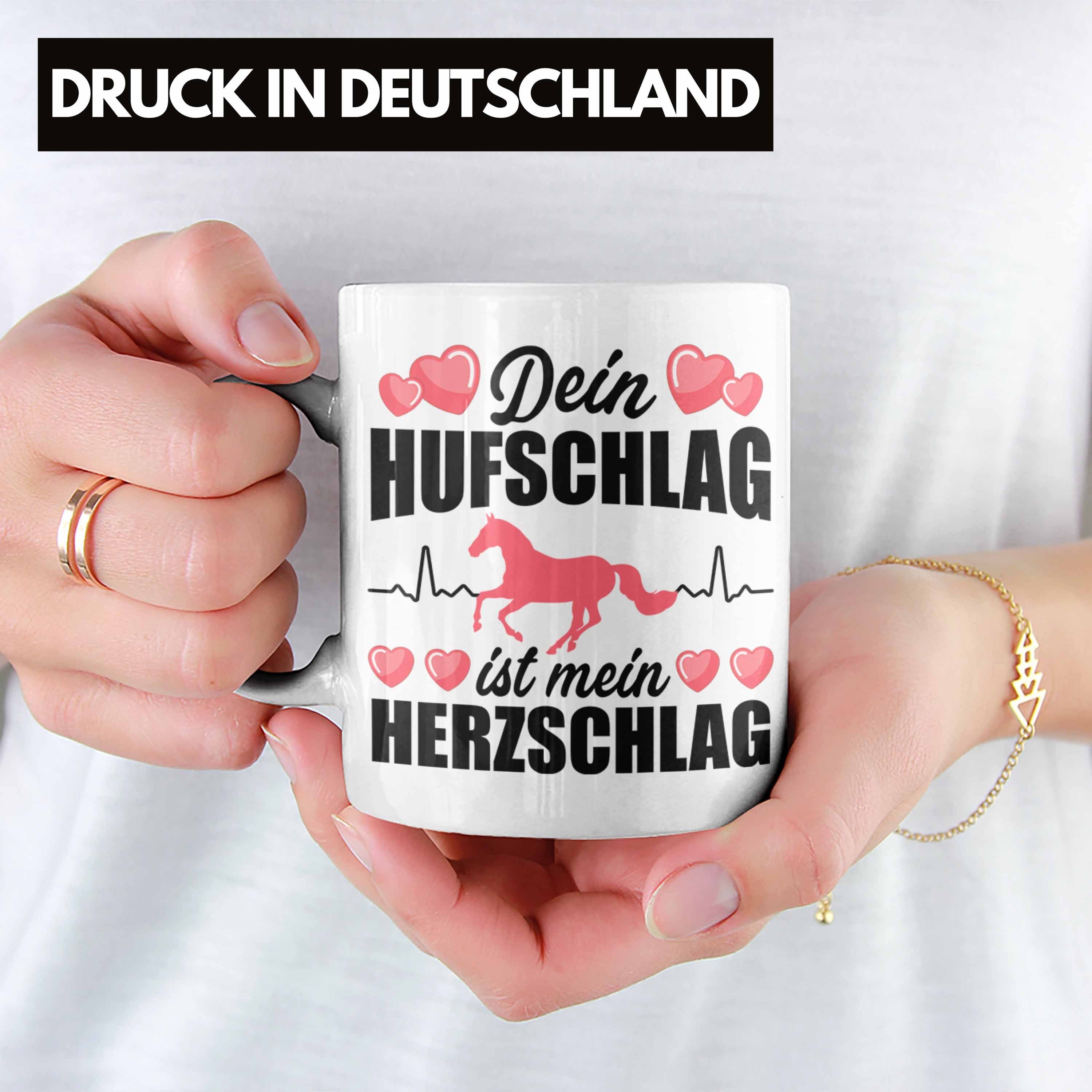Trendation Tasse Trendation - Pferde Tasse Geschenk Mädchen Spruch Reiten Geschenke Pfe