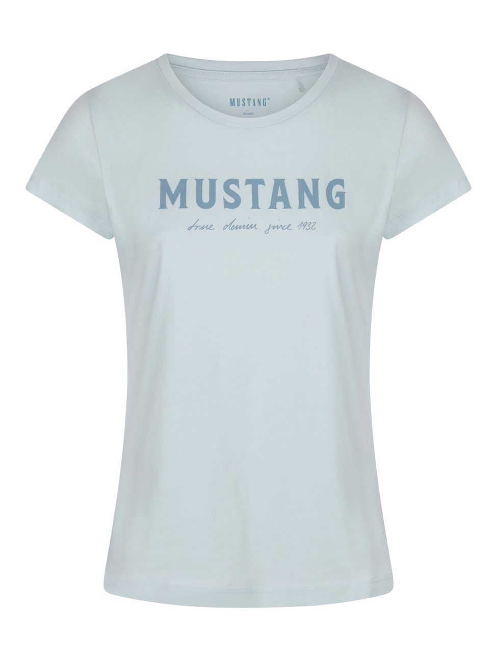 MUSTANG T-Shirt Damen Logo Printshirt Alexia günstig online kaufen