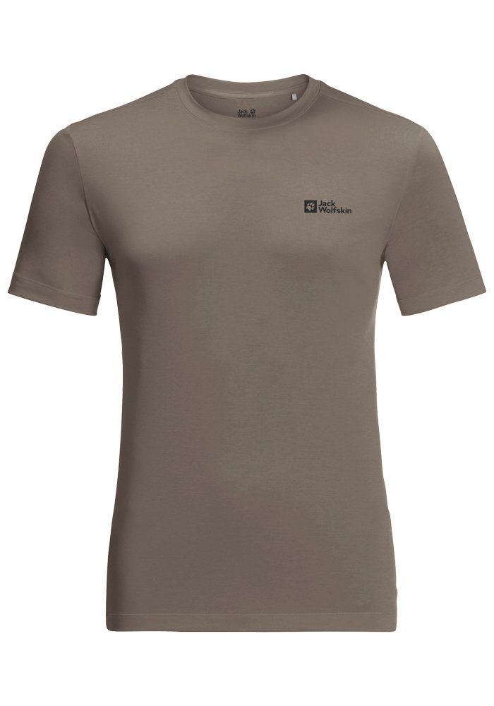 Jack Wolfskin T-Shirt HIKING cold-coffee S/S T M