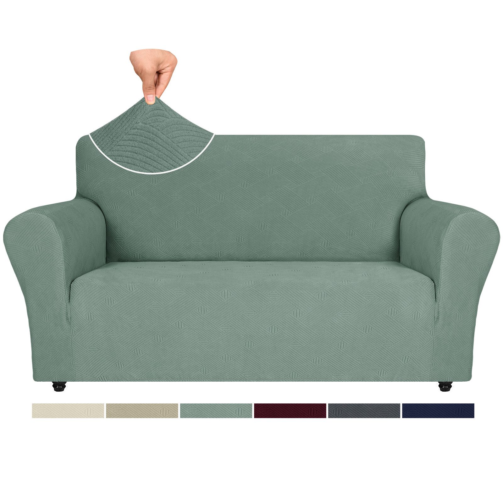 Coonoor Sofahusse Stretch Sofabezug, Sofa Überzug 1/2/3/4 Sitzer, Sofaschon günstig online kaufen