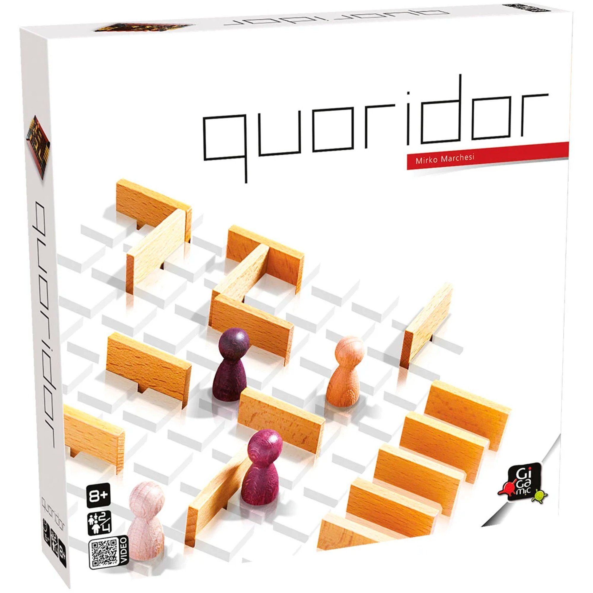 Asmodee Spiel Asmodee Quoridor, Brettspiel