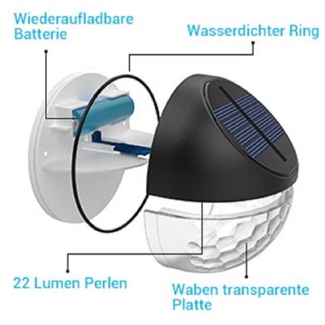 Elegear Gartenleuchte Solarlampe für Garten IP65, Weihnachten/Halloween Deko, Warmweiß, IP65, Wasserdicht