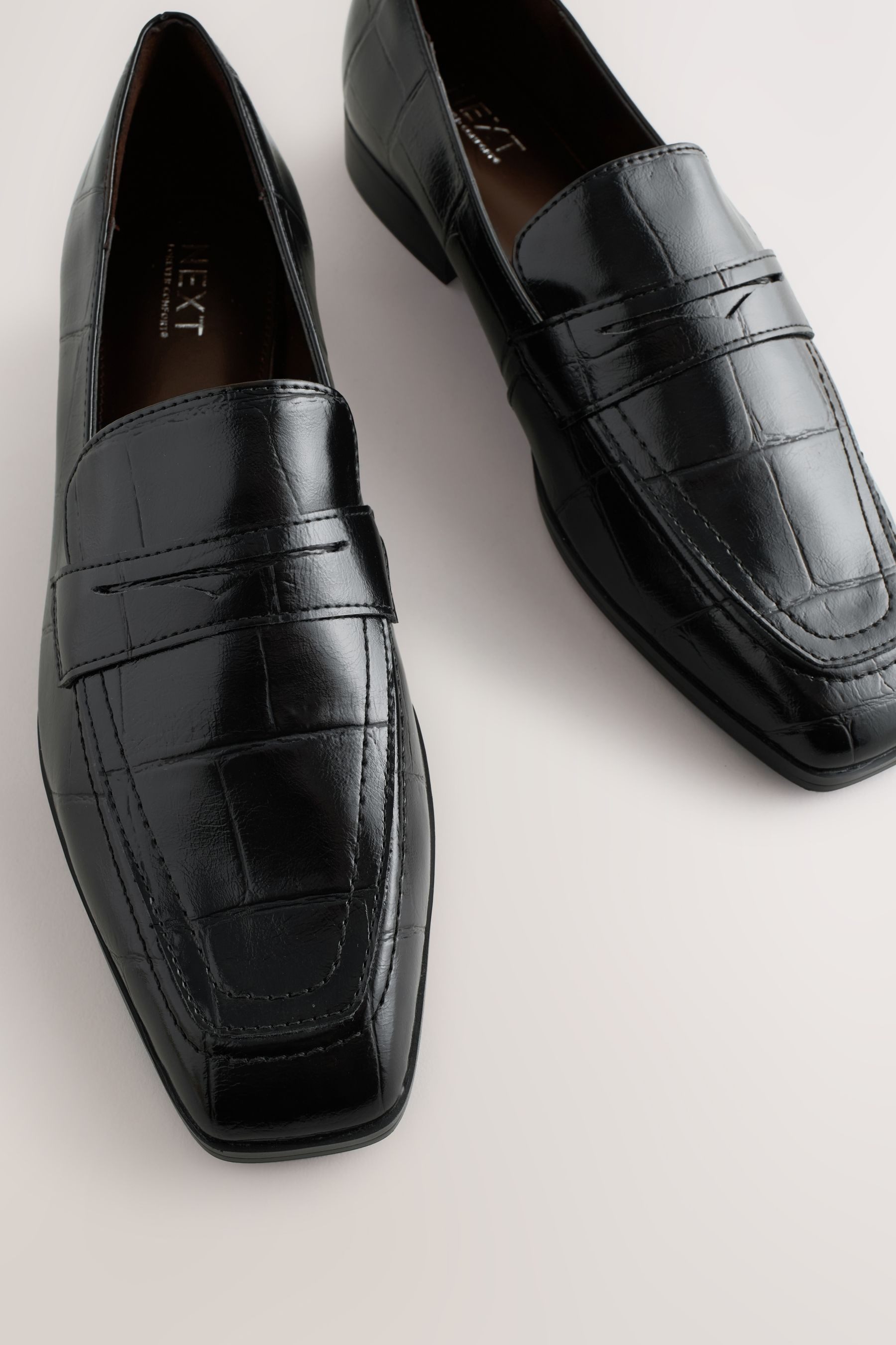 Next Forever Comfort® Loafer mit eckiger Zehenpartie Loafer (1-tlg)