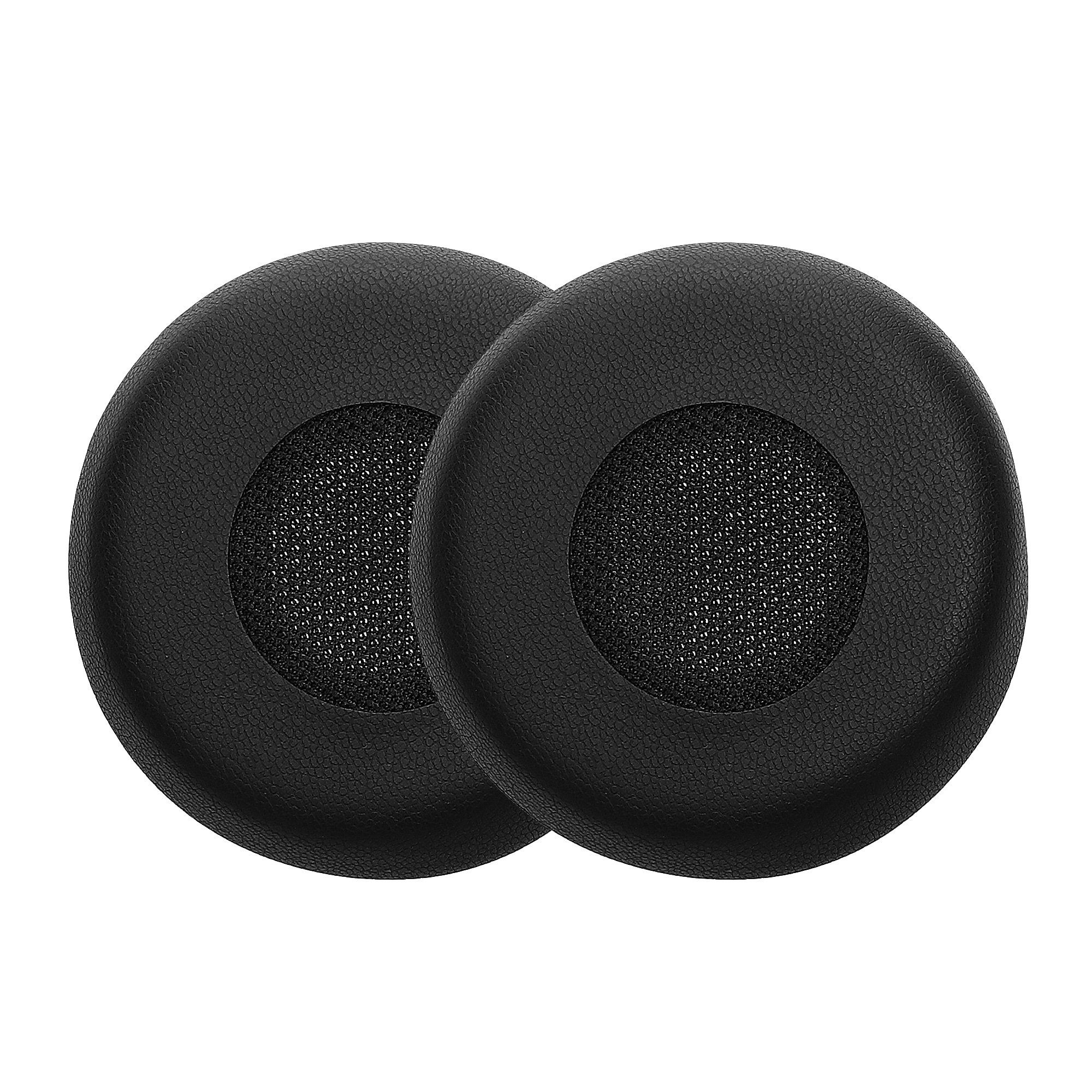 kwmobile 2x Ohr Polster für Jabra Evolve 65 SE Ohrpolster (Ohrpolster Kopfhörer - Kunstleder Polster für Over Ear Headphones)