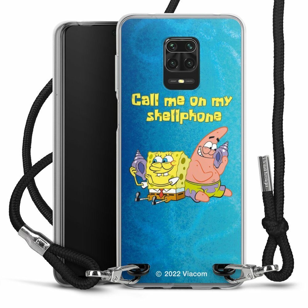 DeinDesign Handyhülle Patrick Star Spongebob Schwammkopf Serienmotiv, Xiaomi Redmi Note 9s Handykette Hülle mit Band Case zum Umhängen