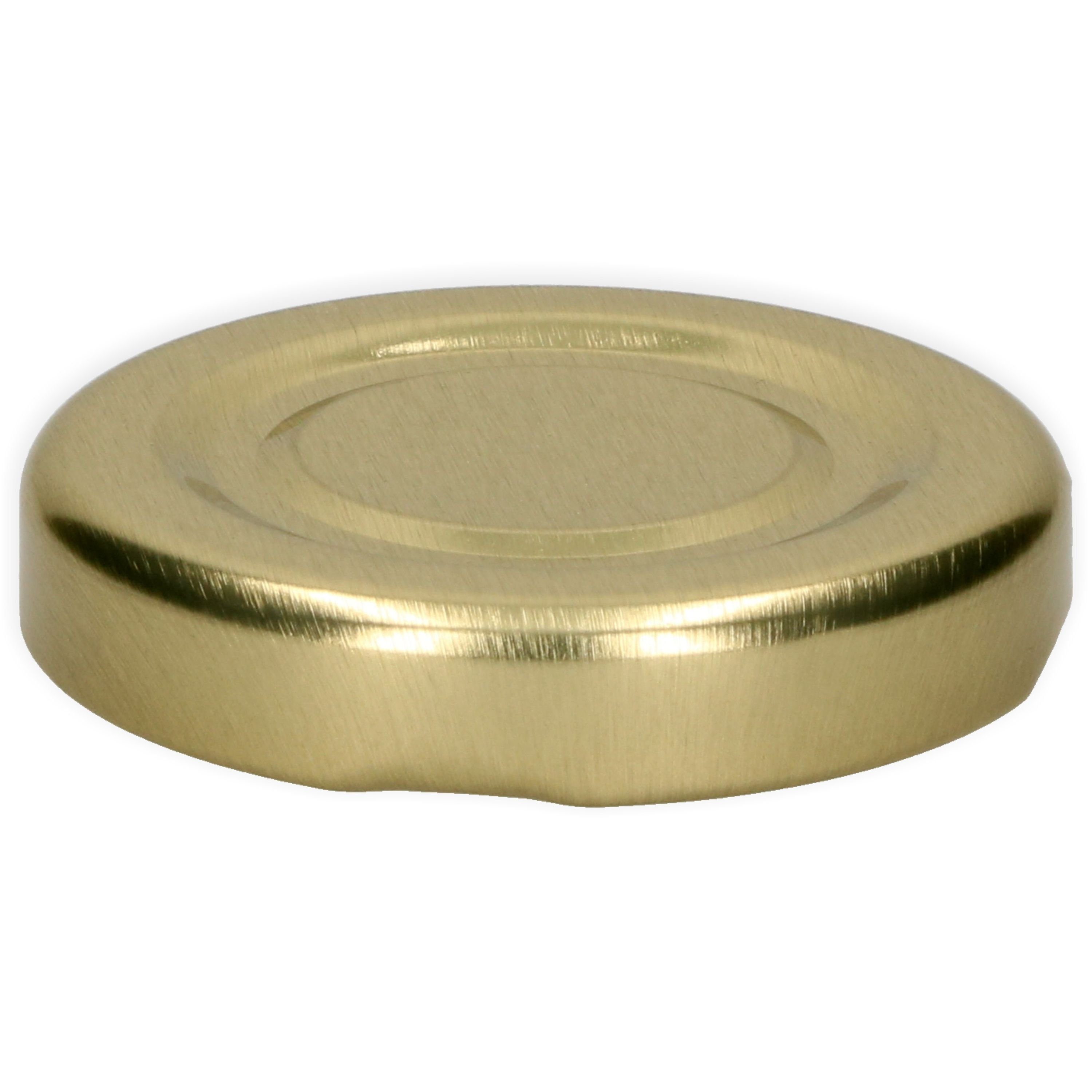 gold, MamboCat Einmachglas 43 20er To Set Metall Deckel