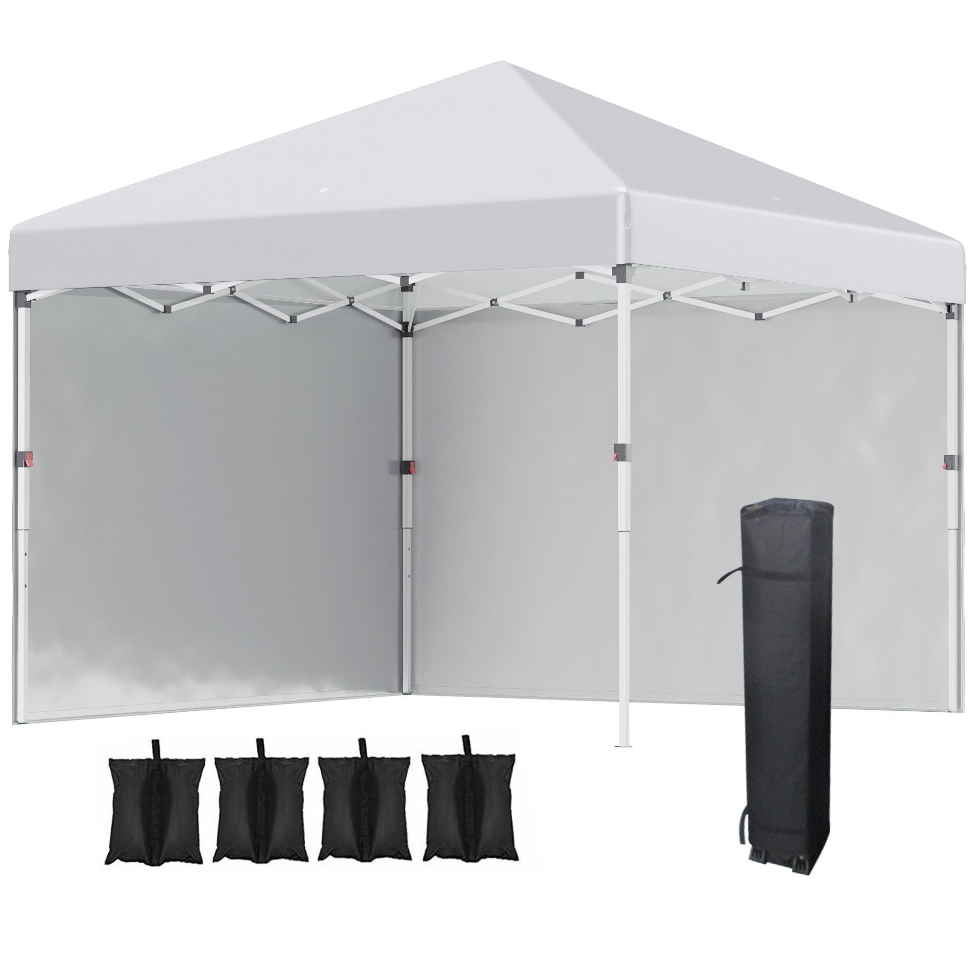 Outsunny Faltpavillon 2,97 x 2,97 m, günstig online kaufen