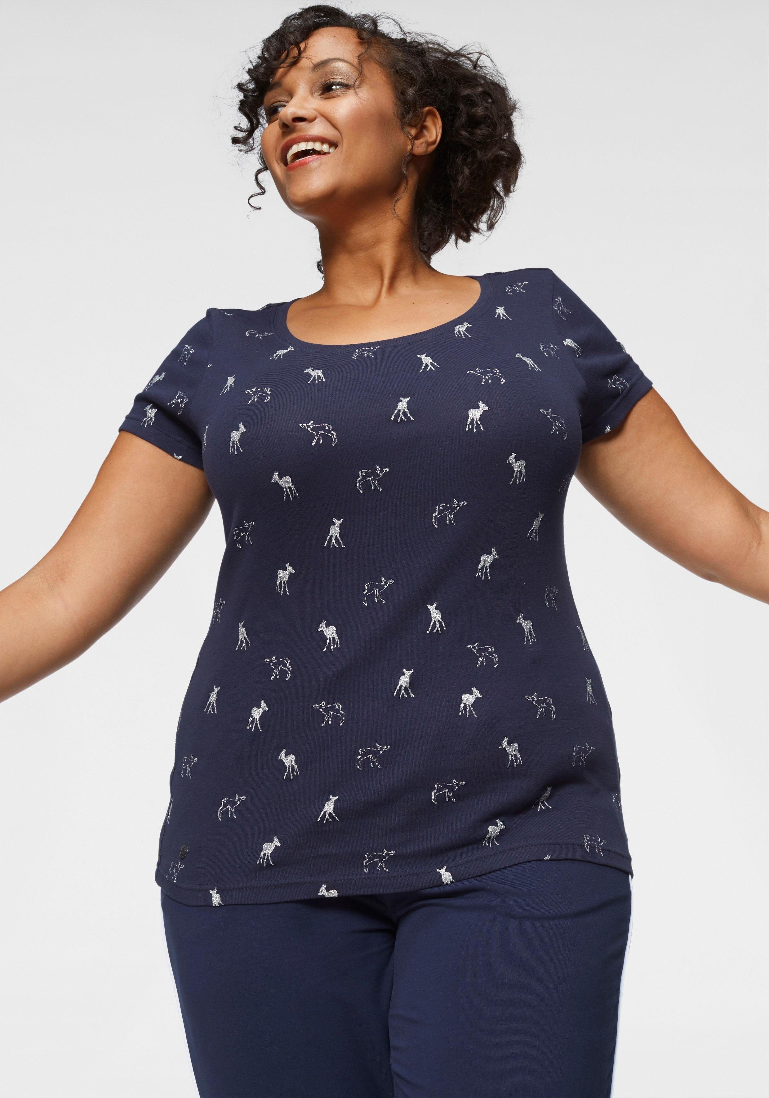 KangaROOS T-Shirt kurzärmelig, sehr figurbetont und günstig online kaufen