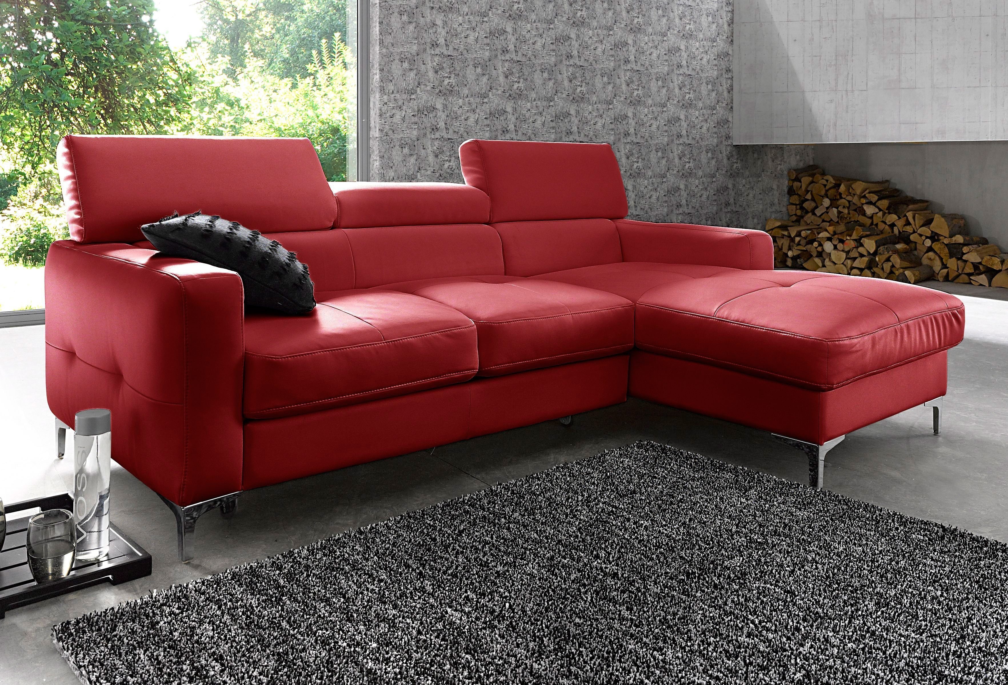 COTTA Ecksofa Sammy L-Form, wahlweise mit Bettfunktion