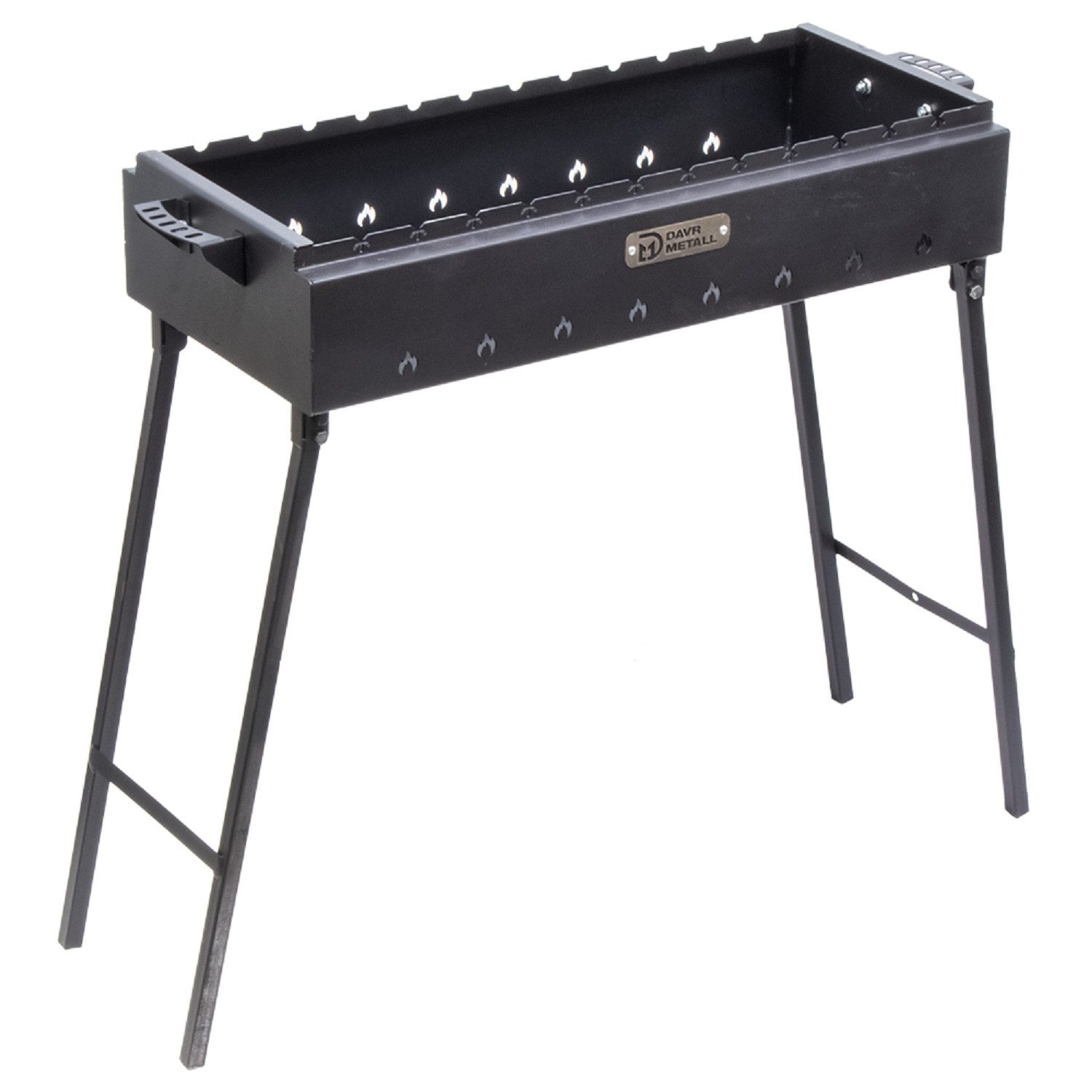 Olymp Handels GmbH Holzkohlegrill Mangal Namangan 60 cm Schaschlikgrill aus 2 mm Stahl