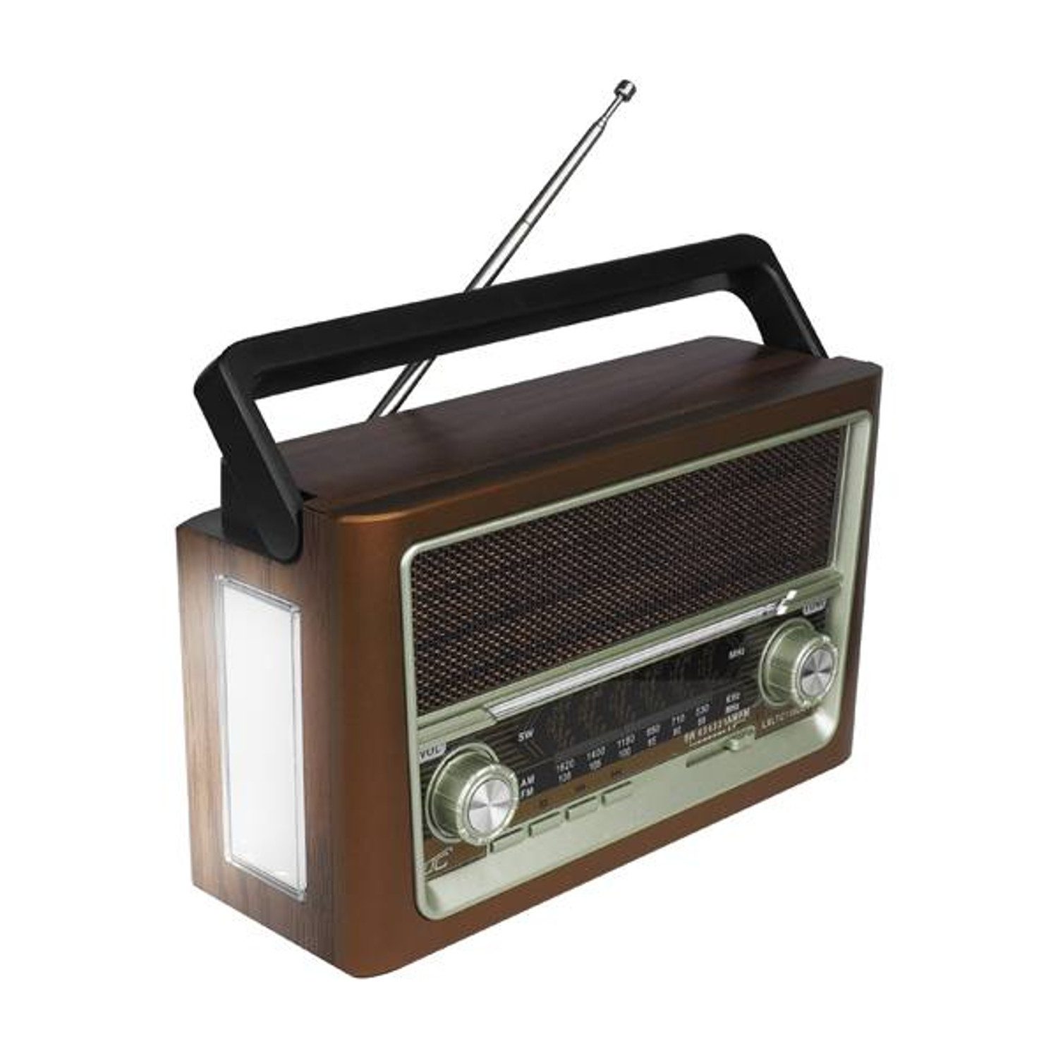 LTC LXLTC118UBT Retro-Radio (ELMA Bluetooth USB retro tragbares FM-Radio)
