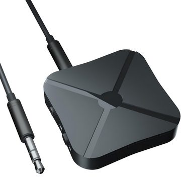 Retoo Bluetooth 4.1 Adapter Transmitter Empfänger Sender 2in1 Aux Audio TV Adapter Micro-USB zu 3,5-mm-Klinke, Plug & Play-Technologie, Geringe Tonverzögerung, Kompakte Größe