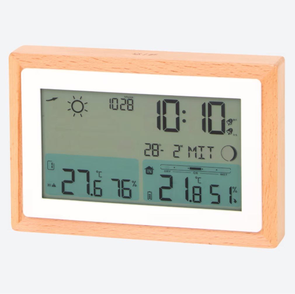 NORTEC Kabellose Wetterstation in/out Funkwetterstation