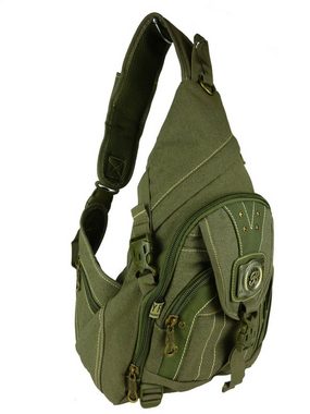 Taschen4life Freizeitrucksack Babyfish Sling bag Rucksack 201352, Stoffrucksack, 1 Träger Schulterrucksack