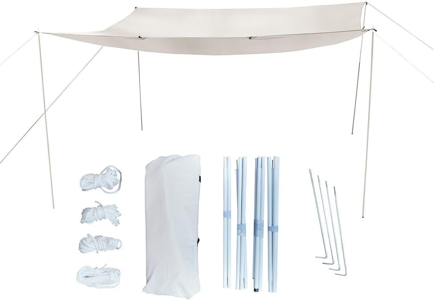 Defactoshop Sonnensegel Sonnensegel Sonnenschutz Camping Sonnendach günstig online kaufen