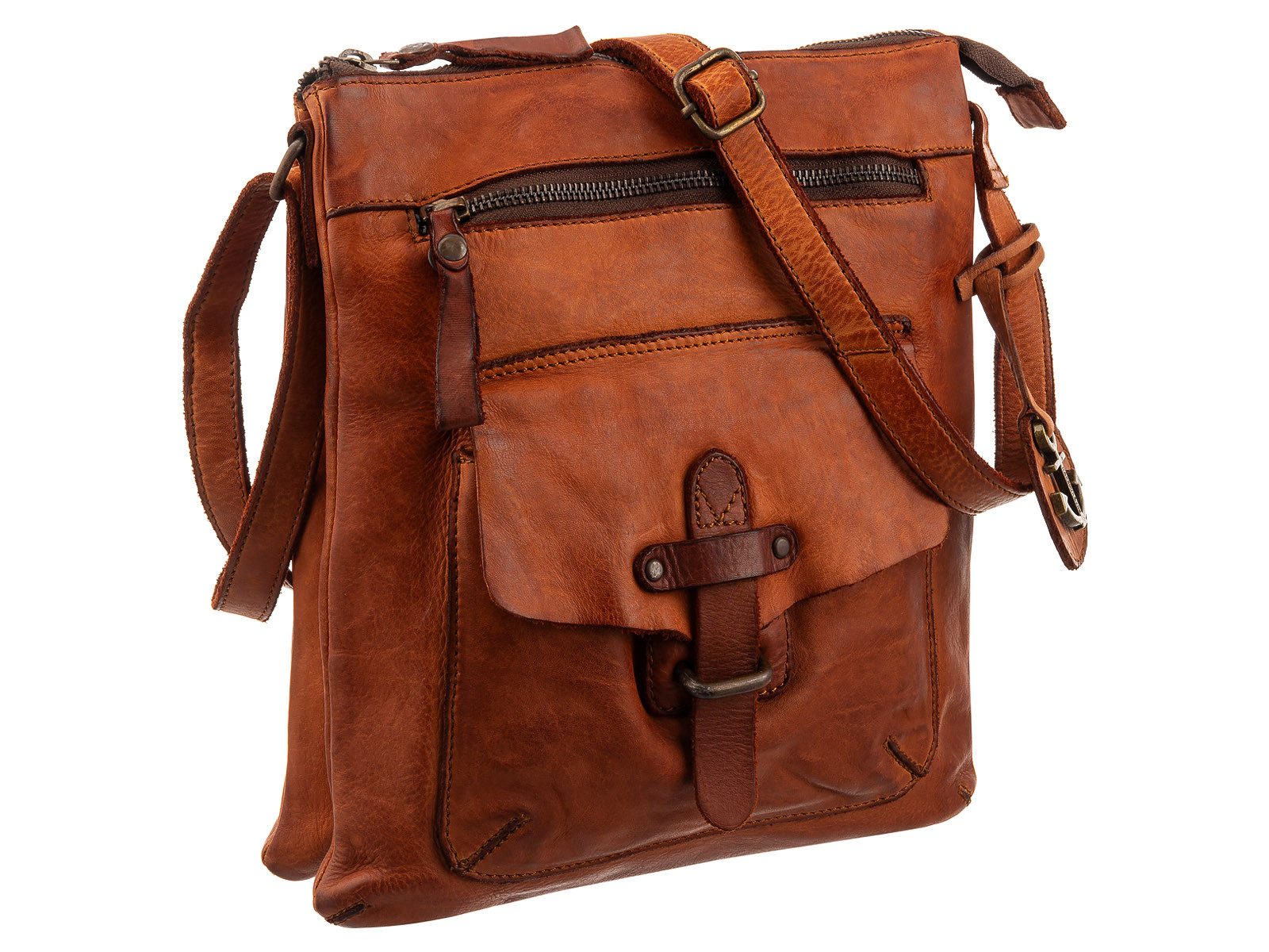HARBOUR 2nd Umhängetasche UP13117 Crossbody Style CASEY Umhängetasche (1-tlg), Leder