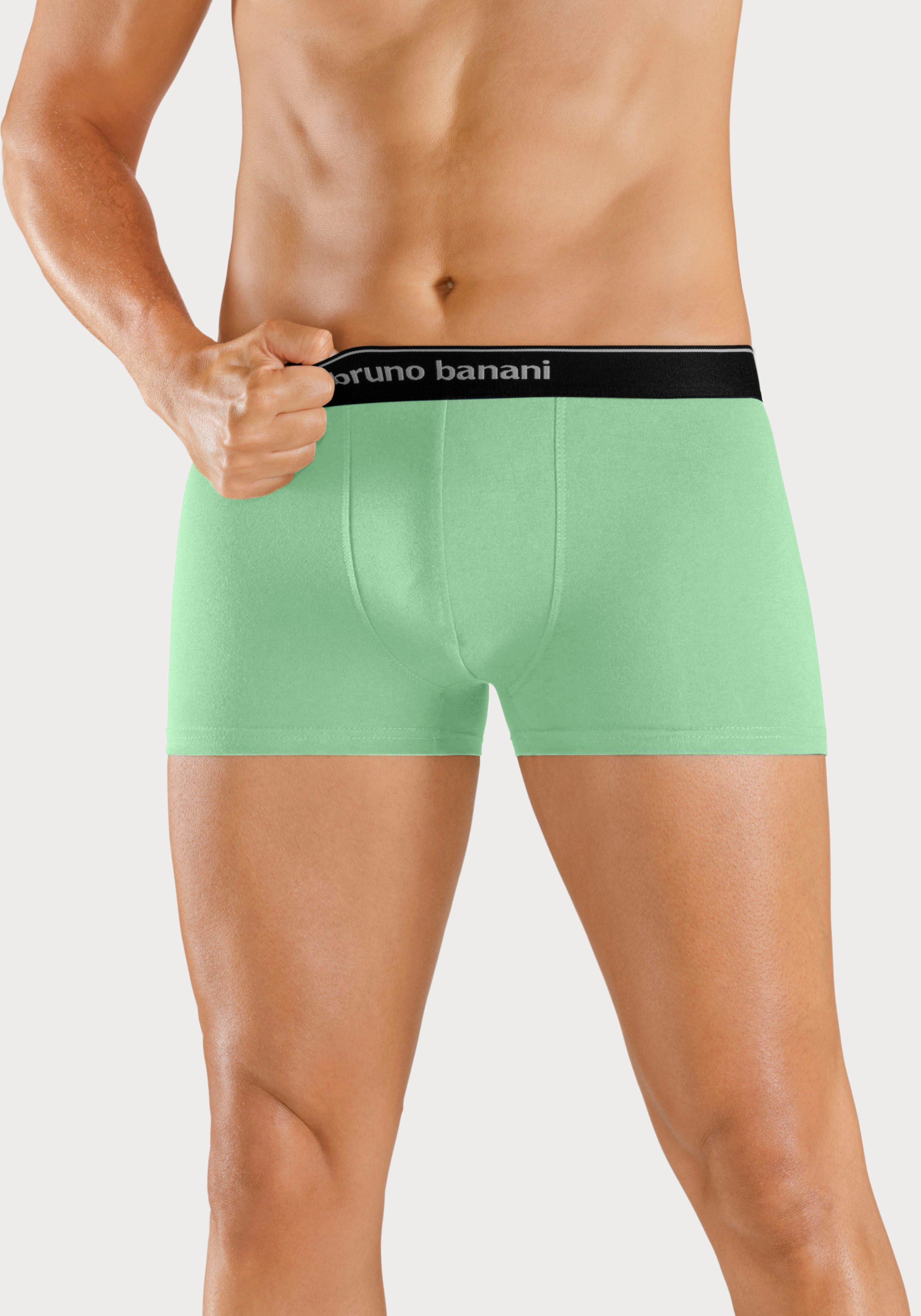 Bruno Banani Boxer Boxershorts für Herren (Dose, 4-St) in der Dose verpackt
