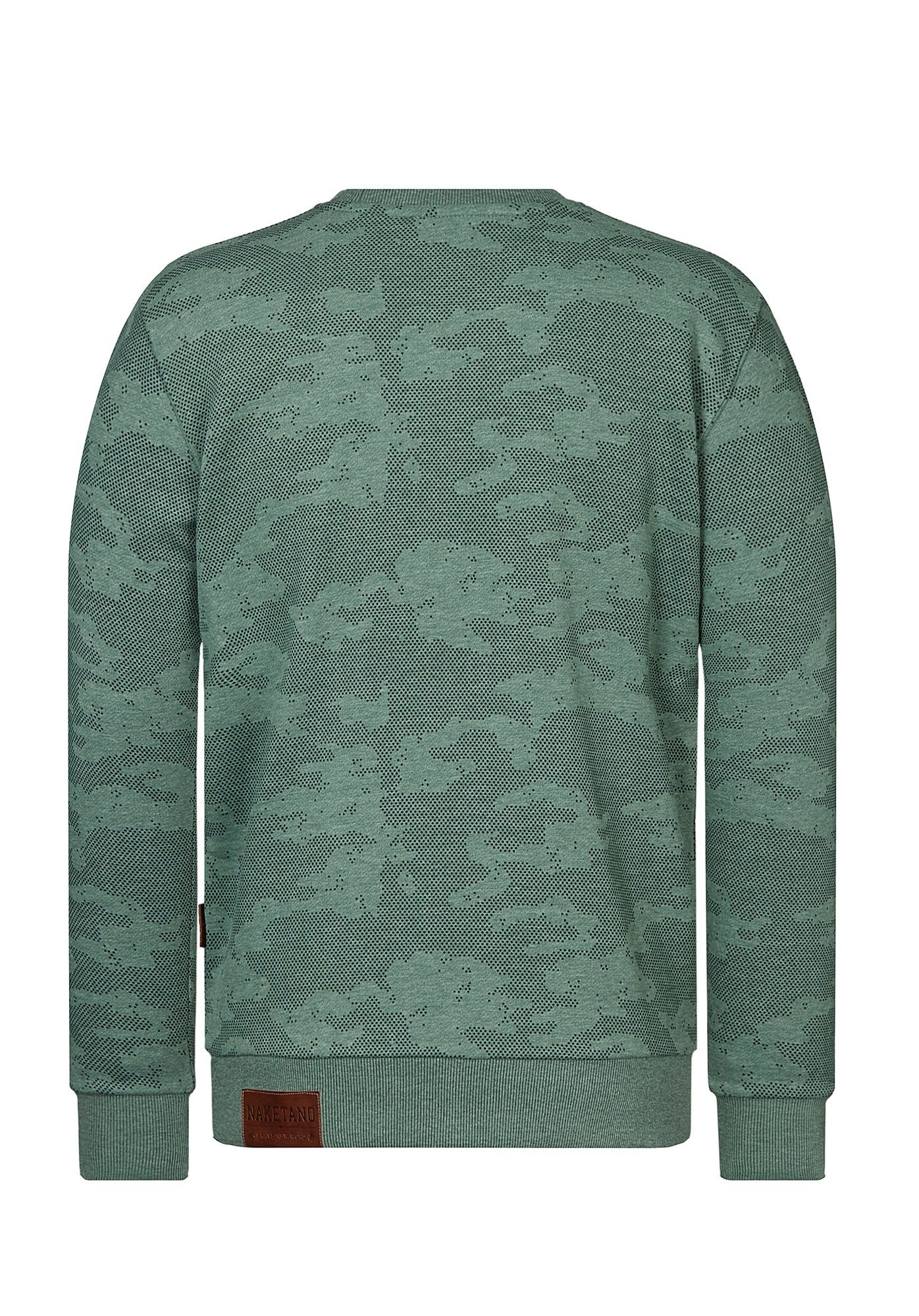 naketano Hoodie Kapuzenpullover Herren Baumwolle, weich, Kapuze, Kängurutasche (Spar-Set, Rainerius) Hoodie, weiche Sweatware, Rippbündchen, Streetwear, Loungewear