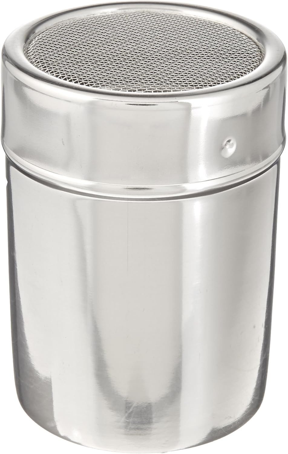 Metaltex Puderzuckerstreuer Puderzucker-/Kakao-Streudose Inox silber, (1-tlg)