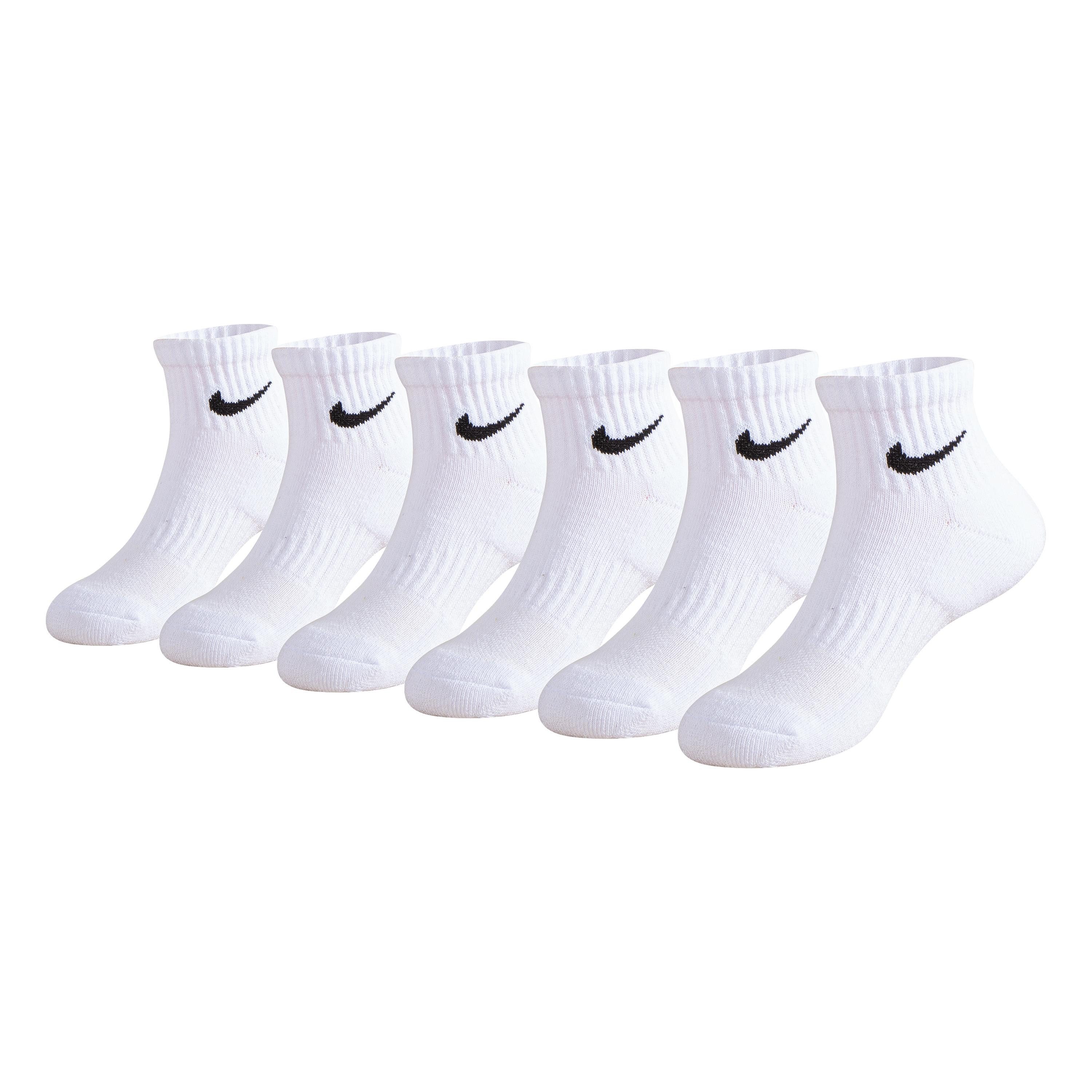 Nike Sportswear Socken NHB DF PERFORMANCE BSIC QUARTR (6-Paar) 6er Pack, für Schule, Freizeit und Sport, aus Baumwollmischung