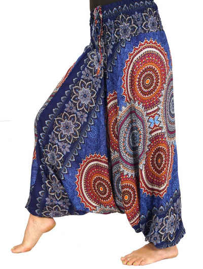 Guru-Shop Relaxhose Afghani Hose, Overall, Jumpsuit, Haremshose,.. Ethno Style, alternative Bekleidung