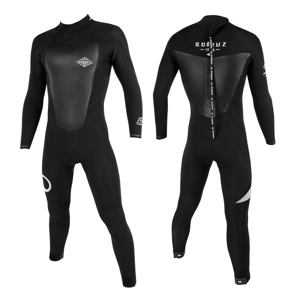 Neoprenanzug SOÖRUZ Fullsuit 4/3 BZ FIGHTER OYSTERPRENE Neoprenanzug- BLACK -