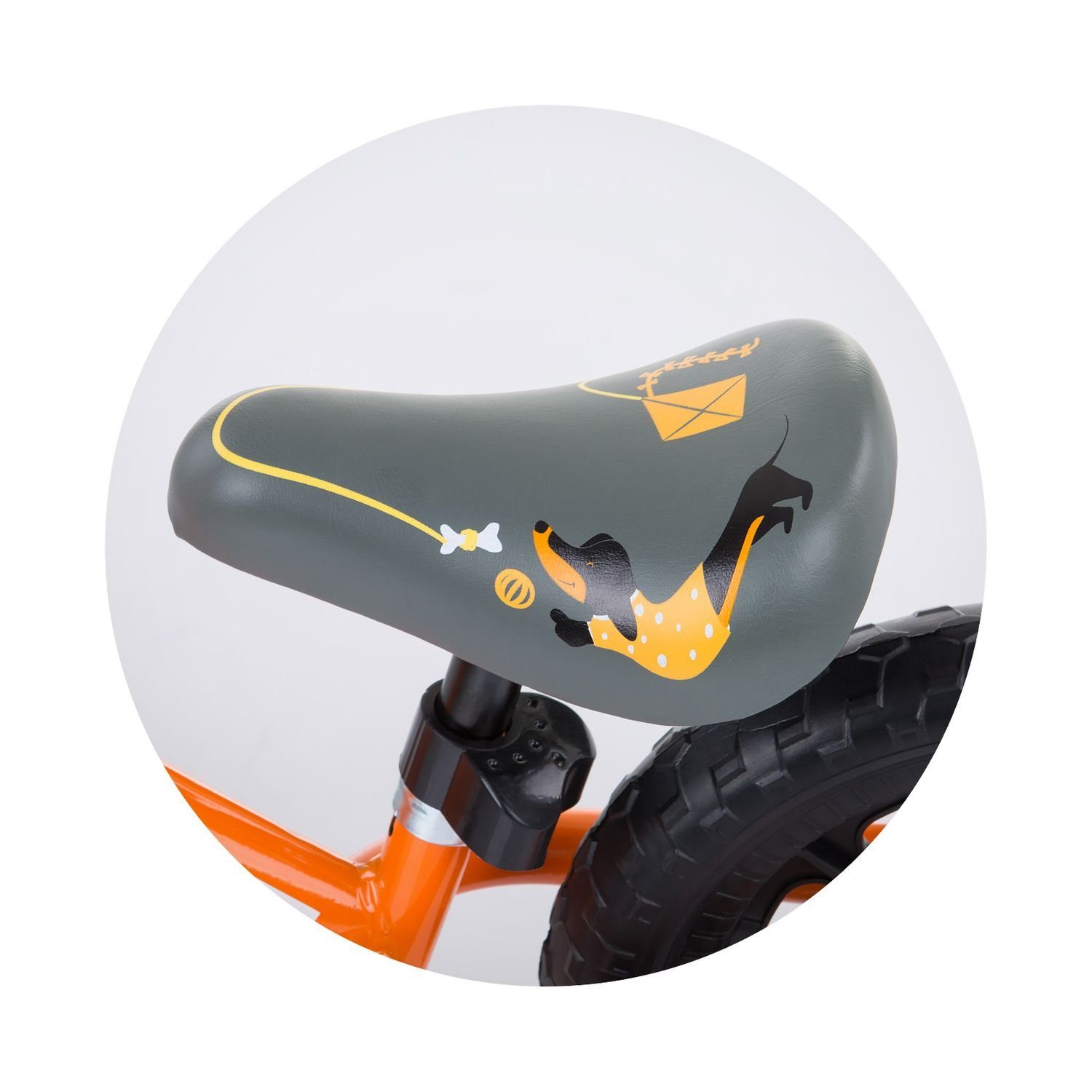 Laufrad Lenkstange Zoll, Chipolino 12 Speed (30,48 cm) Zoll höhenverstellbar Zoll, 12 12 Zoll Laufrad orange Sitz Gummigriff,