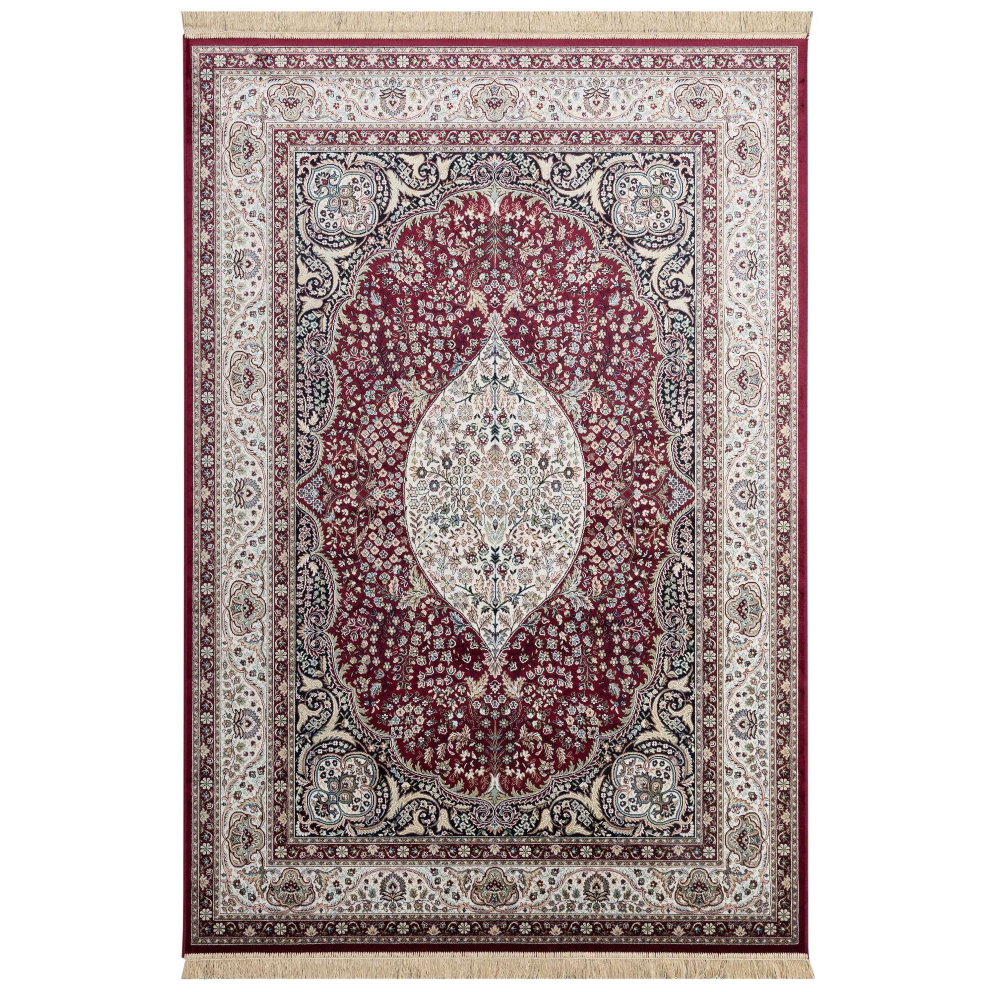 Steffensmeier Orientteppich Riad Kirman, Rechteckig, Höhe: 5 mm, Bordüre günstig online kaufen