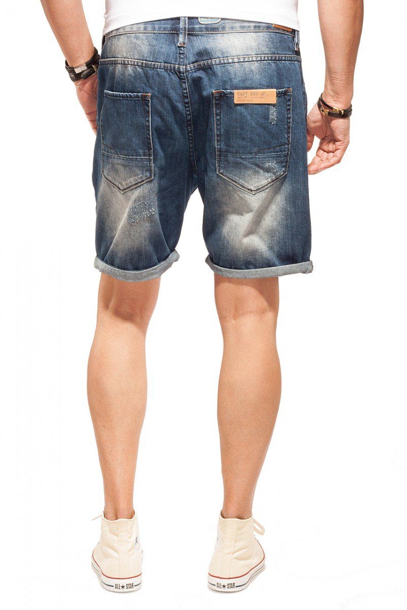 Look Shine im Shorts Original kurze Jeansshorts Used