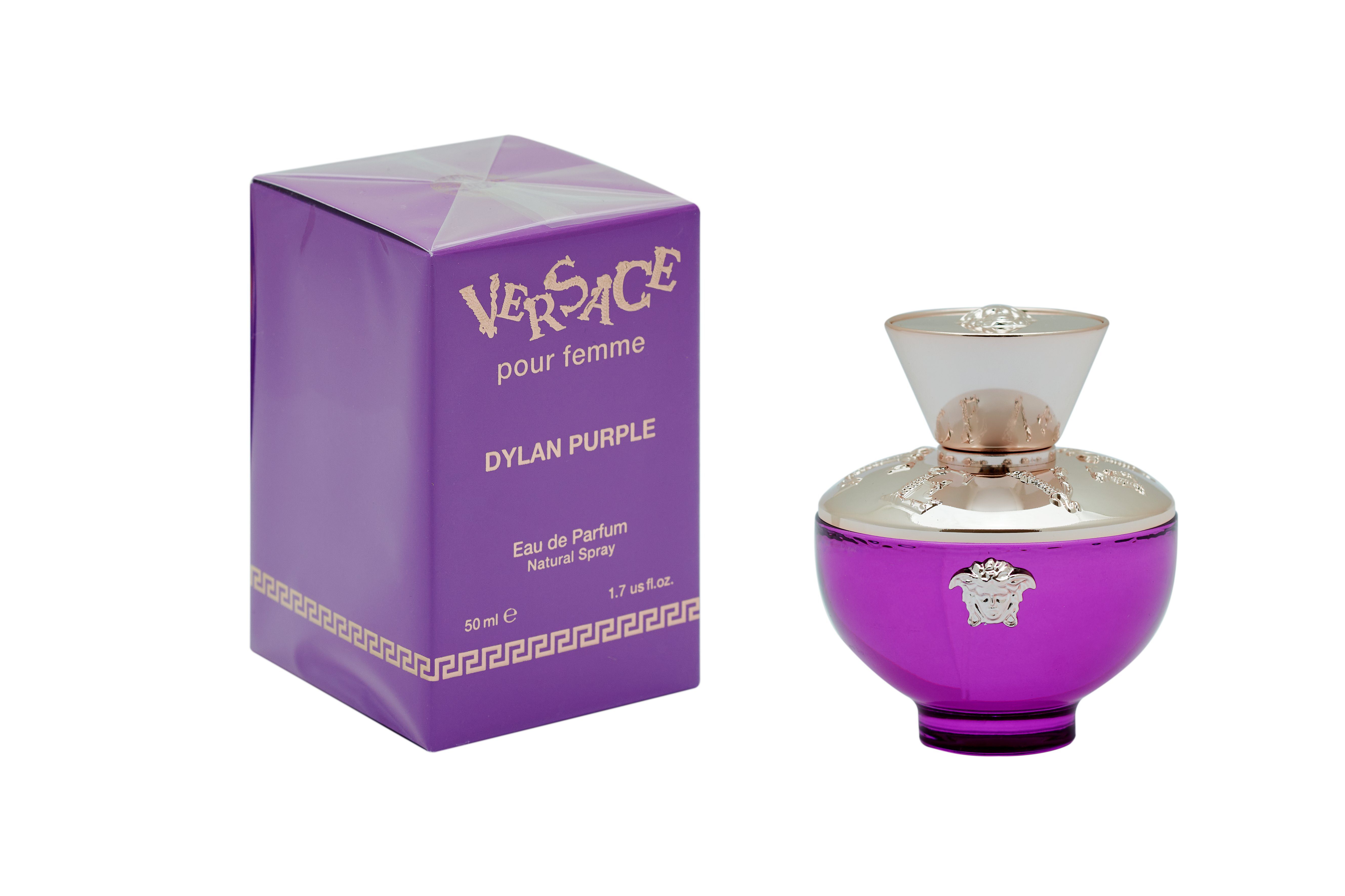 Versace Eau 50 de Purple Spray Versace Eau Parfum Parfum Dylan de Pour ml Femme