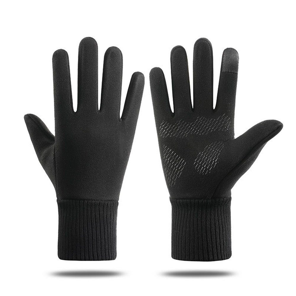 Housruse Fahrradhandschuhe Winter Thermo-Handschuhe Touchscreen Anti-Rutsch  Winddicht Handschuhe