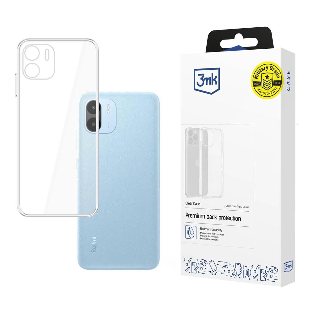 3MK Smartphone-Hülle Handyhülle Schutzhülle, transparent, Kameraschutz, sturzgeprüft, dünn