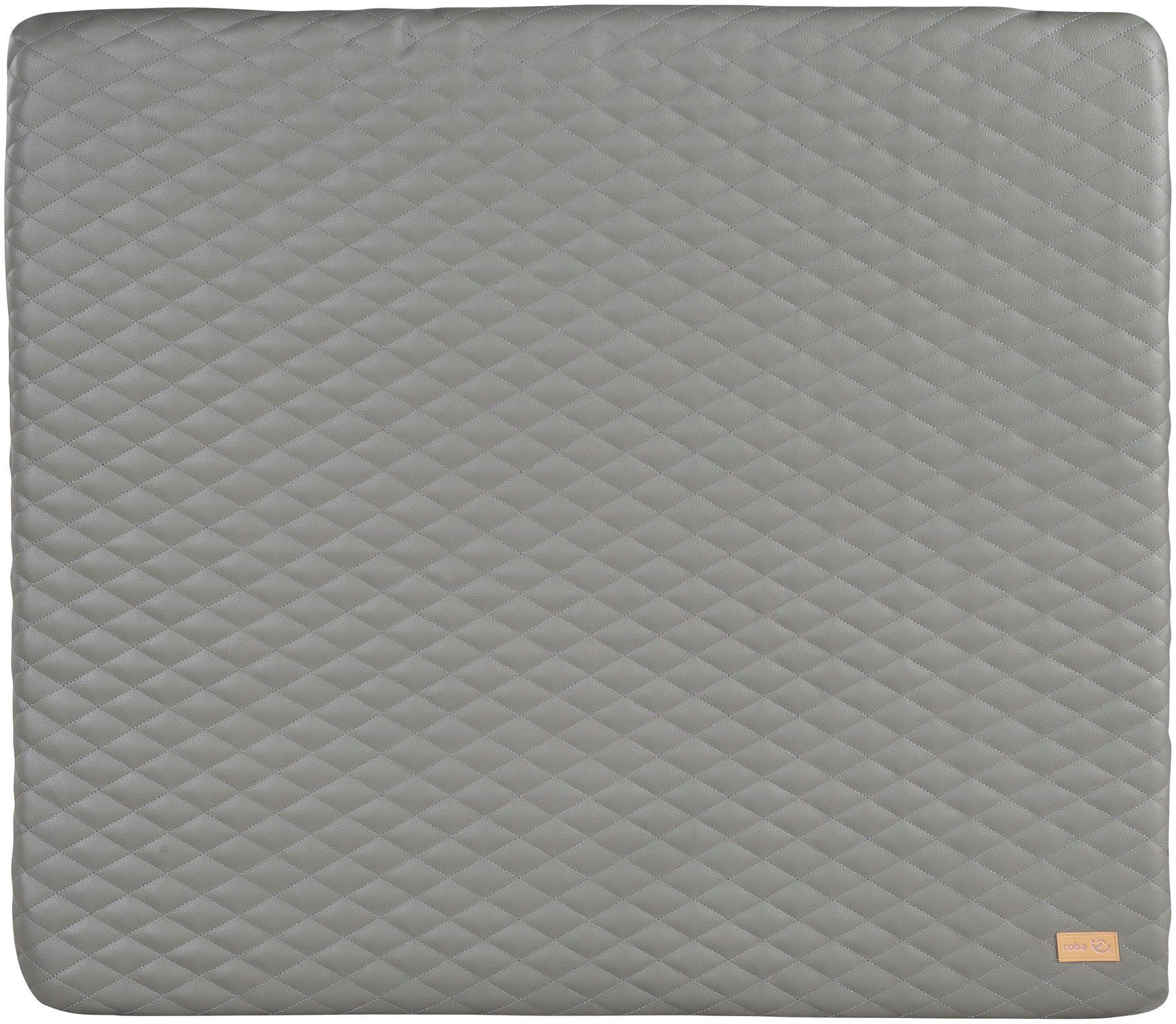 roba® Wickelauflage Luxe, stone gesteppt