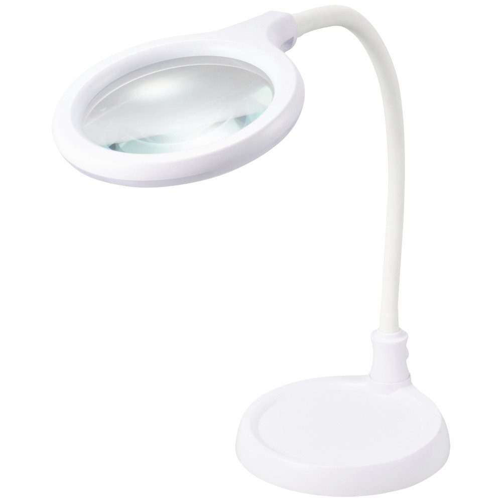 TOOLCRAFT Arbeitsleuchte TOOLCRAFT TO-9176673 LED Lupenleuchte Vergrößerungsfaktor: 1.75 x Wei