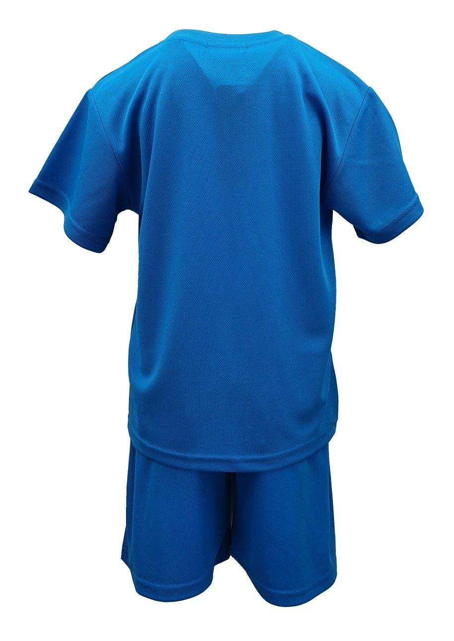 Fashion Boy T-Shirt Shorts + T-Shirt Hellblau Sommer Jungen & JS100 Set Shorts