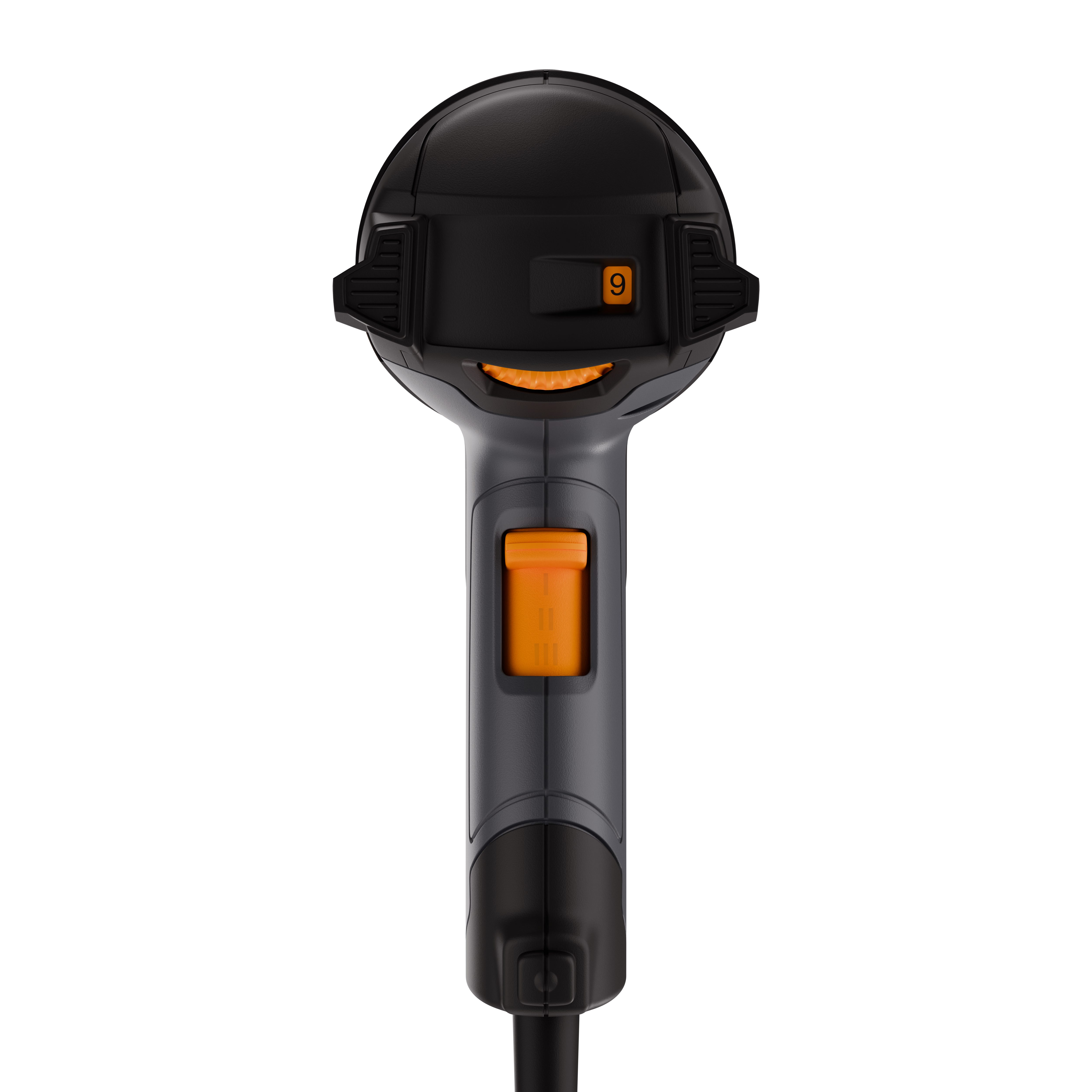 steinel Heißluftgebläse HM 1920 E, bis max. 600,00 °C, 2000 W, 9 Temperatur-Stufen, 80-600°C, 2,2m Kabel